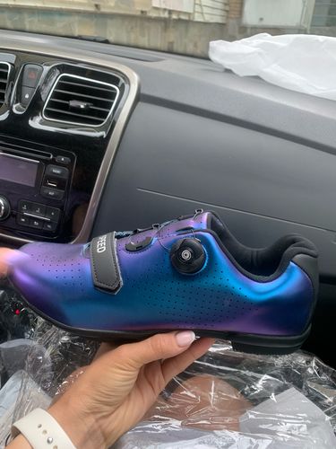 Customer photo review of 🔥Free Shipping-Road Cycling Shoe Man Woman Non-slip Mountain Bike Footwear Indoor bicycle Shoe Bottom with lock