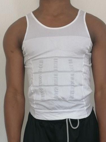 Customer photo review of Men's summer tummy tuck vest
