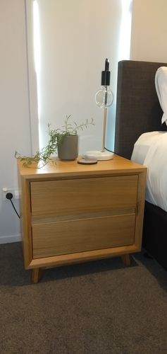 Customer photo review of Roselea Bedside Table