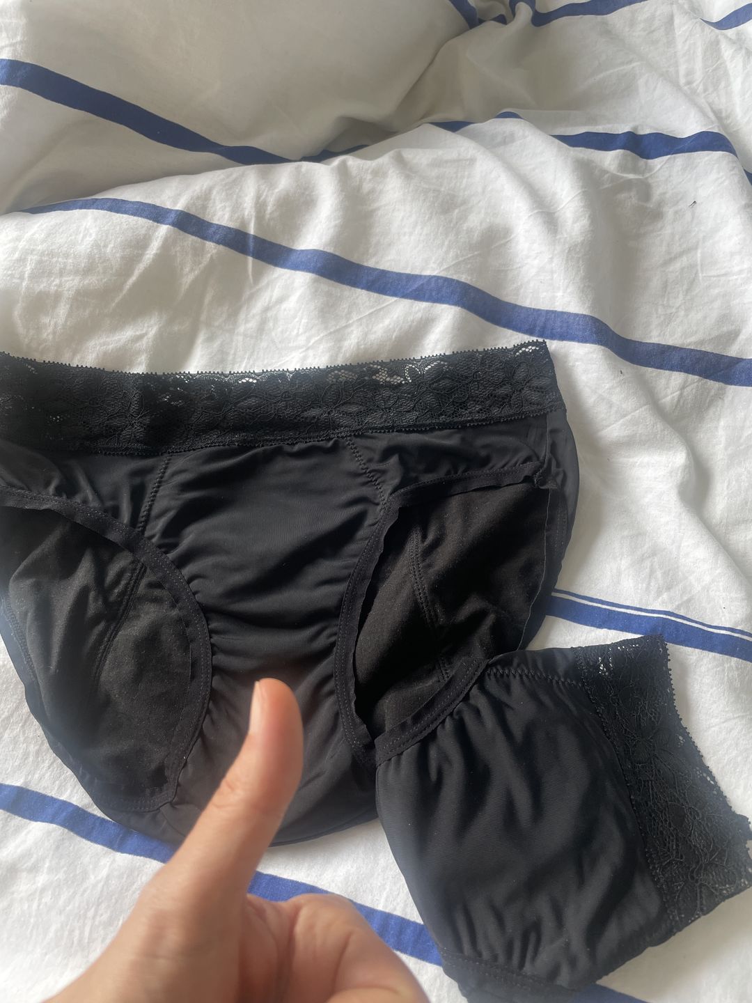Customer photo review of Culotte Menstruelle Marianne (Lot de 3)