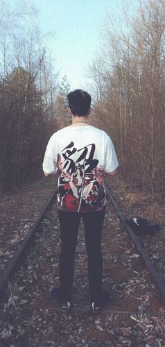 Customer photo review of Yakuza Geisha Loose Shirt