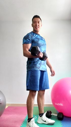 Customer photo review of Playera Deportiva TFIT 102 Caballero