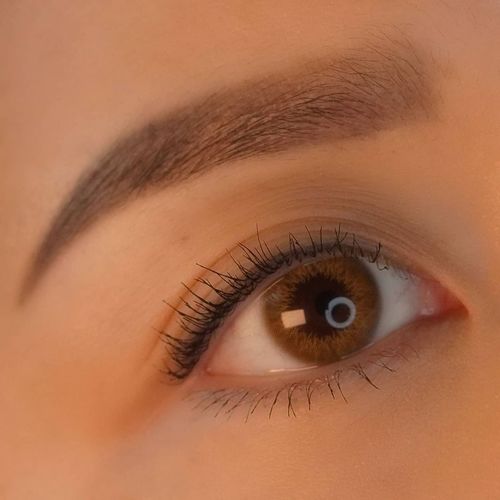 Customer photo review of Mix Ann Signal Brown (2pcs) (Silicone Hydrogel) ( Buy 1 Get 1 Free ) 1Monthly G.DIA 12.7mm