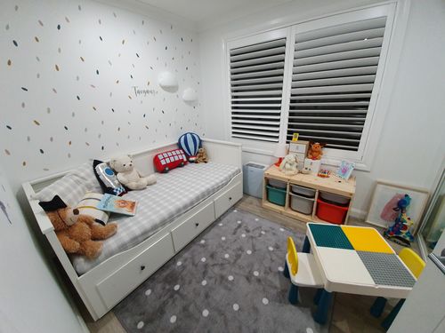 Customer photo review of Super Fun Dots Decal Set | Custom Colours