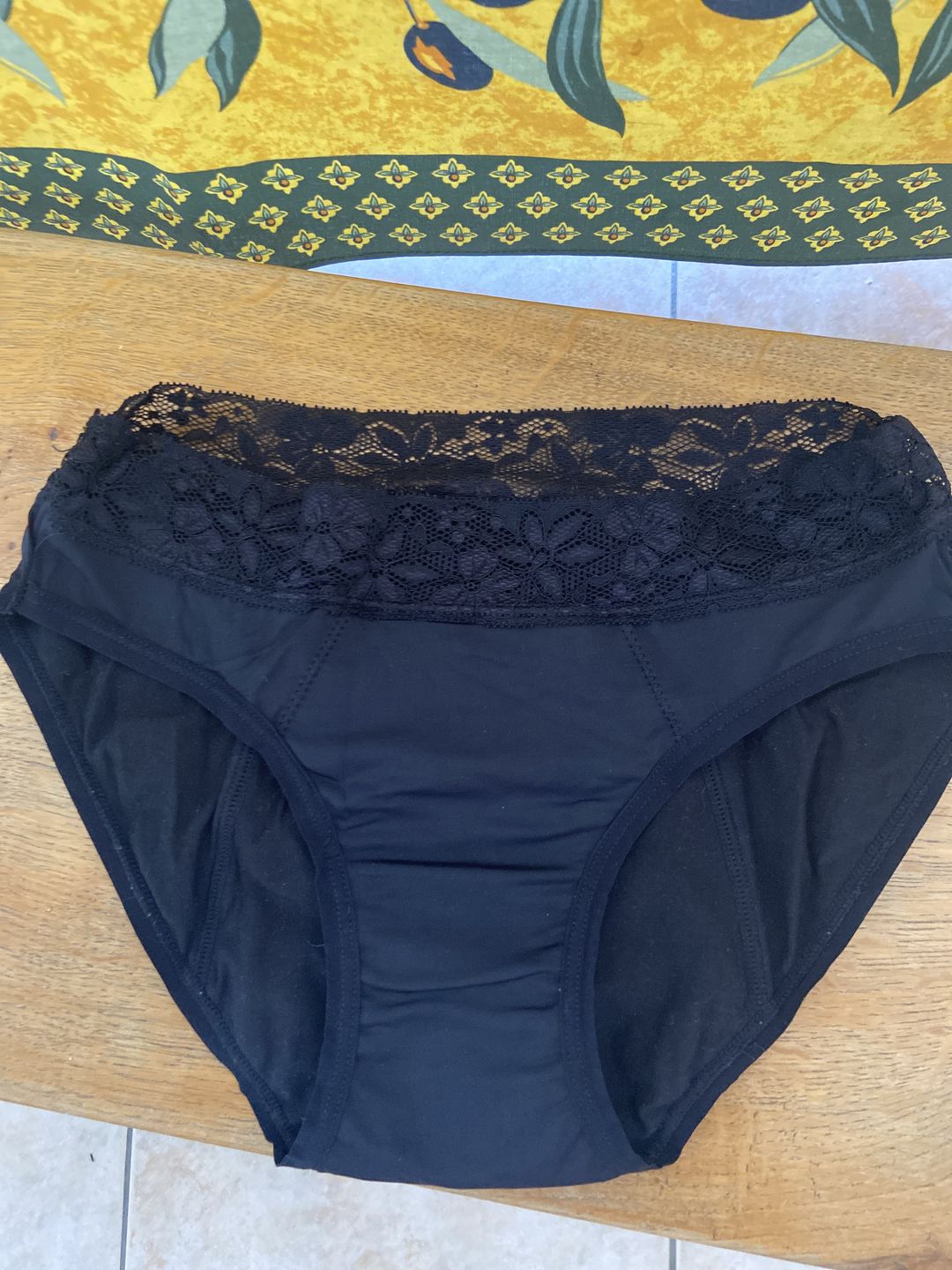 Customer photo review of Culotte Menstruelle Marianne (Lot de 3)