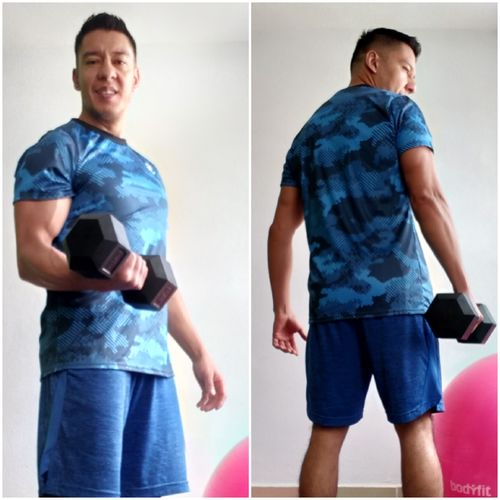 Customer photo review of Playera Deportiva TFIT 102 Caballero