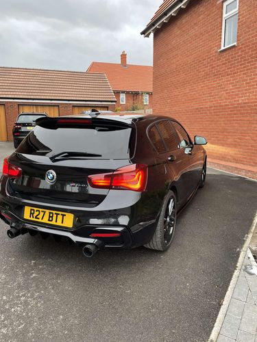 Customer photo review of Maxton BMW 1 Series Very Aggressive Rear Diffuser In Gloss Black (F20/F21 Facelift) M-Power