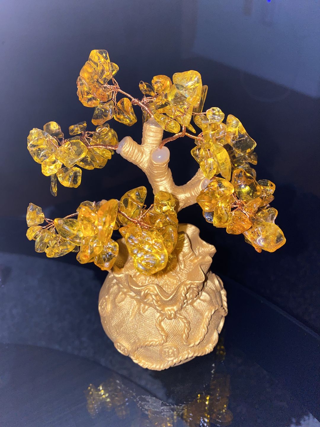 Customer photo review of Feng Shui Citrine Money Tree Wealth Ornaments