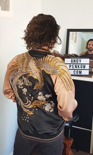 Customer photo review of Phoenix Sukajan Souvenir Jacket