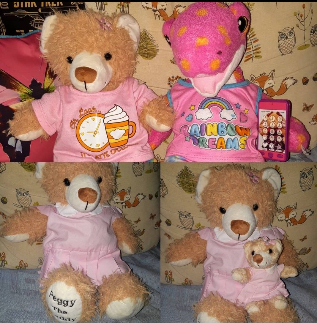 Customer photo review of Peggy The Girl Teddy Bear