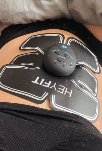 Customer photo review of Bauch + Arme Kit