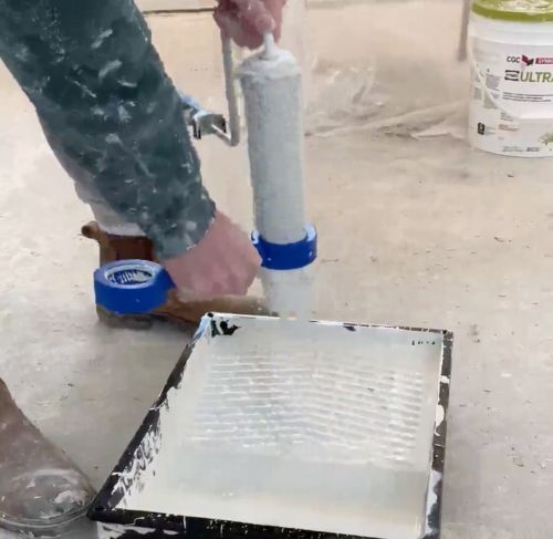 Customer photo review of EZ™️ Paint Roller Cleaner