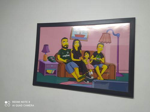 Customer photo review of RETRATO EM ARQUIVO DIGITAL FAMILIA AMARELA