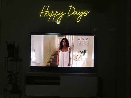 Customer photo review of Custom Neon Signs