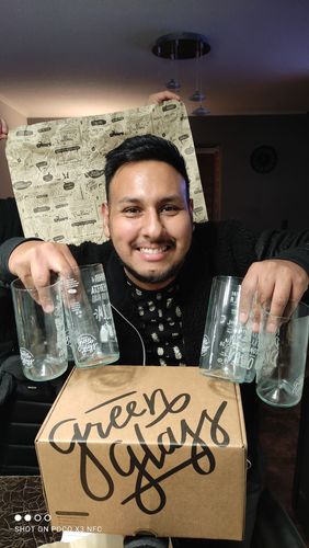 Customer photo review of Piscoleros Juego de 6 Vasos