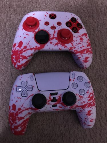 Customer photo review of There Will Be Blood - PS5 Controller Skin