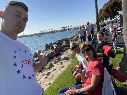 Customer photo review of 4th of July Special | 1776 Stars Tee