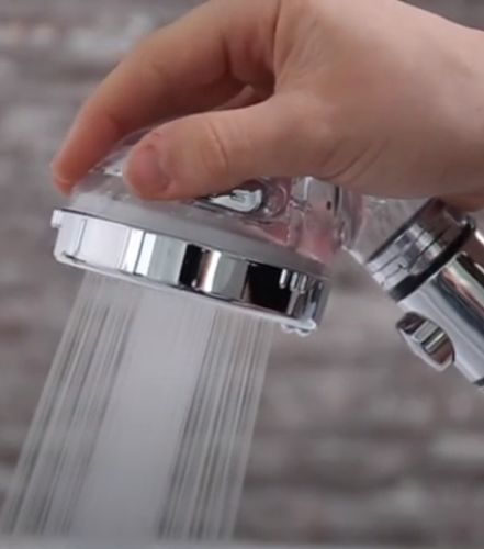 Customer photo review of The Stone Ion Shower™