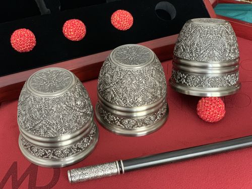 Customer photo review of ARTISAN ENGRAVED CUPS AND BALLS BY TCC