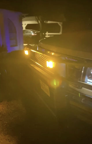 Customer photo review of 3.75'' side shooter led pod lights ditch light for trucks, trailers, jeep, atv, utv, 4x4, emergency vehicles (2 pack)