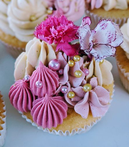 Customer photo review of CARNATIONS - Freeze Dried Edible Flowers