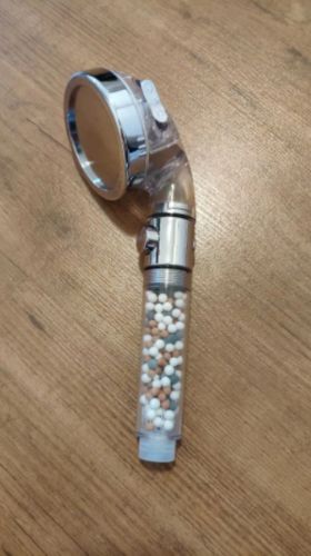 Customer photo review of The Stone Ion Shower™