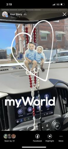 Customer photo review of Two Custom Air Fresheners