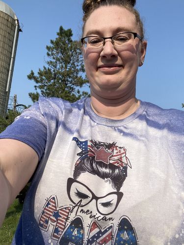 Customer photo review of American Mama Shirt