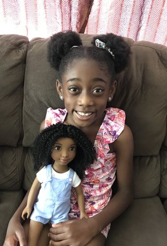 Customer photo review of Healthy Roots Doll: Zoe