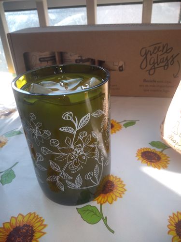 Customer photo review of Reforestemos Juego de 4 Vasos