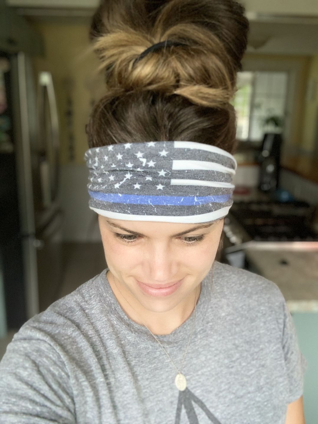 Customer photo review of POLICE - 4'' Headband