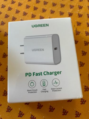 Customer photo review of Chargeur rapide 20W sortie USB-C pour smartphone iPhone, Xiaomi , Samsung, LG