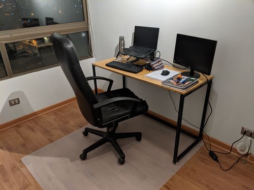 Customer photo review of Escritorio MIMA 120 x 50 Negro