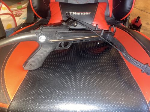 Customer photo review of MINI CROSSBOW (SELF COCKING)