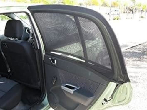 Customer photo review of Toxdo Universal Car Window Screens