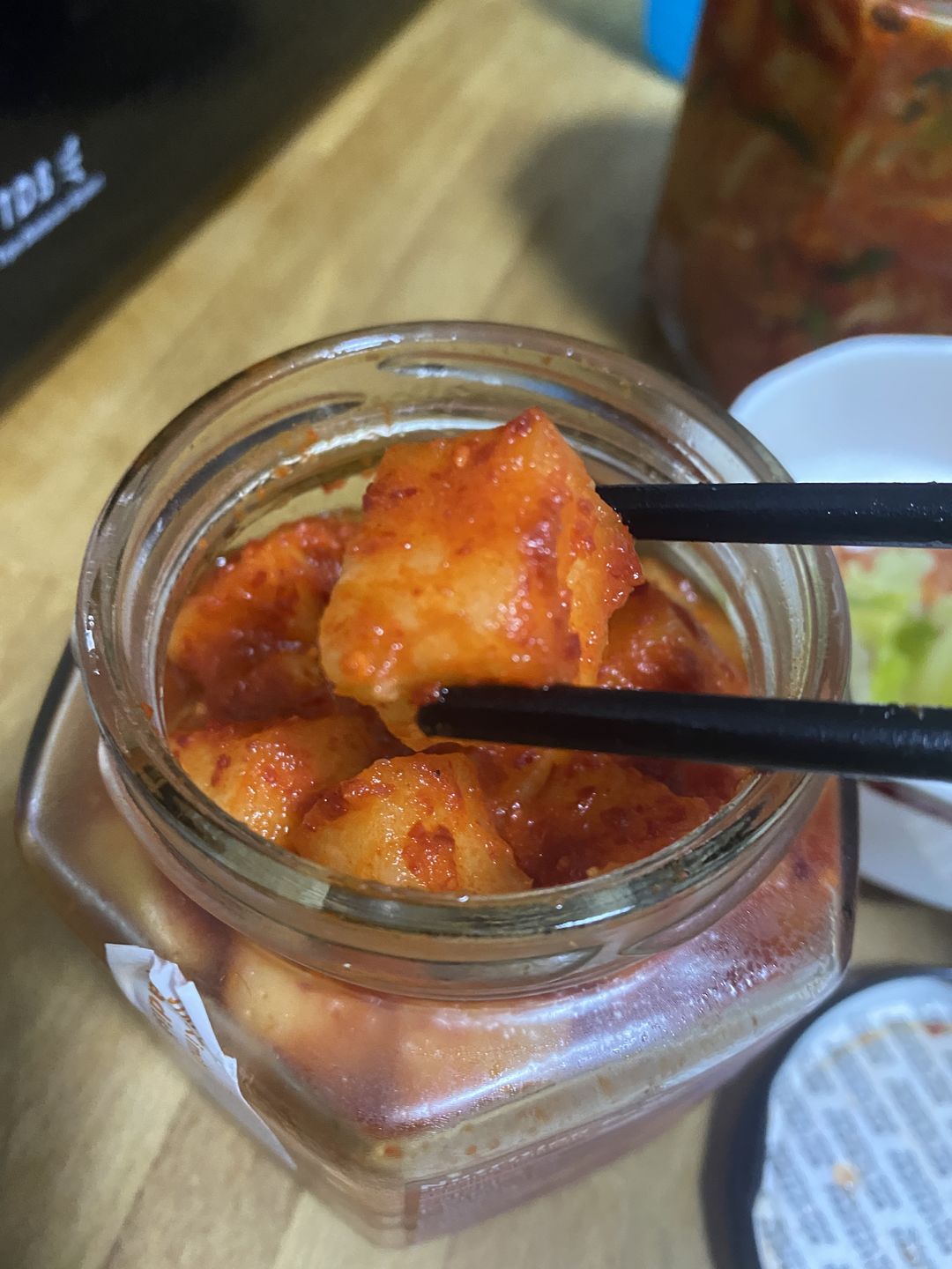 Customer photo review of JIN "Radish" Kimchi