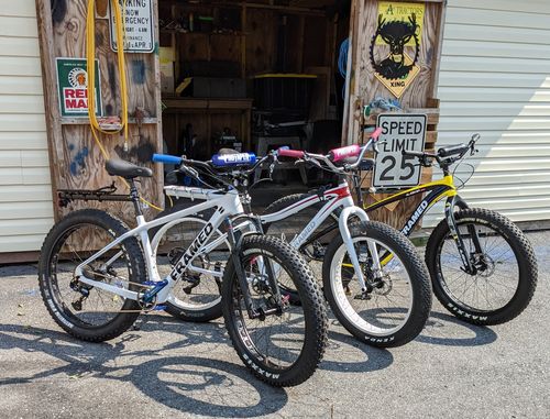 Customer photo review of Alaskan Carbon Fat Bike 27.5" w/ Bluto Fork