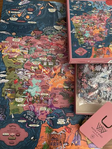 Customer photo review of Wine Puzzle - Spain