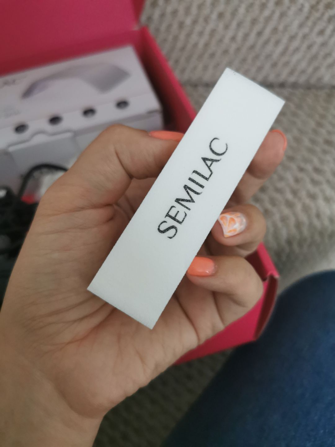 Customer photo review of Semilac Sanding Block File/Buffer