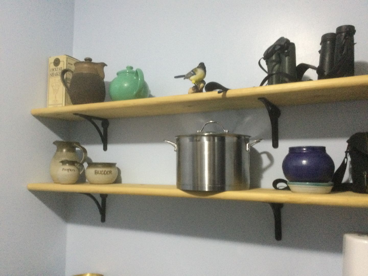 Customer photo review of 7 Inch Ironbridge Cast Iron Shelf Bracket