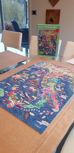 Customer photo review of Wine Puzzle - Italy