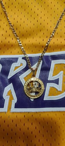 Customer photo review of Crown Pendant (Gold)