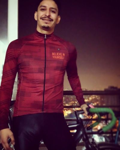 Reseña con foto de un cliente sobre Tricota larga térmica Red 626 LAMEDA