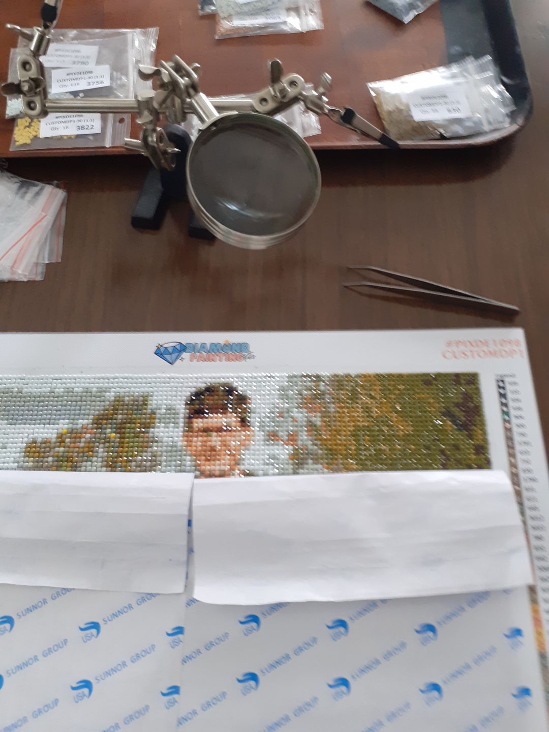 Customer photo review of Eigenes Foto Diamond Painting – Entwerfen Sie Ihr eigenes Design