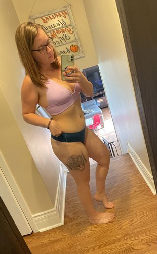 Customer photo review of 'Uplift' Plunging Bikini Top