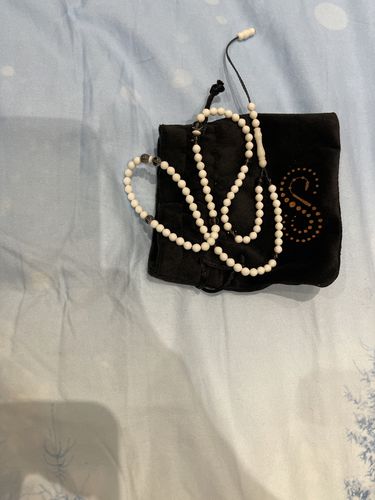 Customer photo review of Women's Tasbih Bracelet - Smoky Quartz - Hijri - Day - 99 Beads