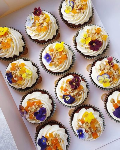 Customer photo review of PANSIES - Freeze Dried Edible Flowers