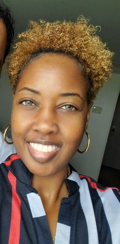 Customer photo review of Neala Brown Contact Lenses(12 months wear)