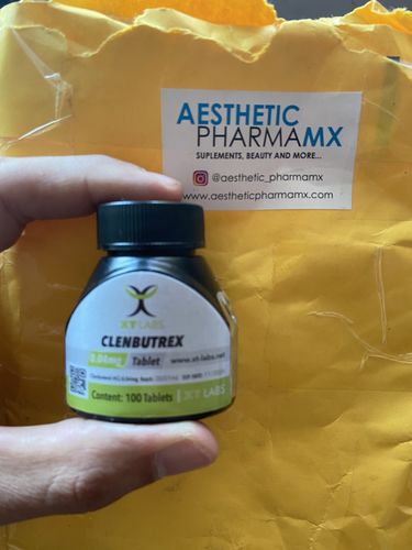 Reseña con foto de un cliente sobre Clembutrex