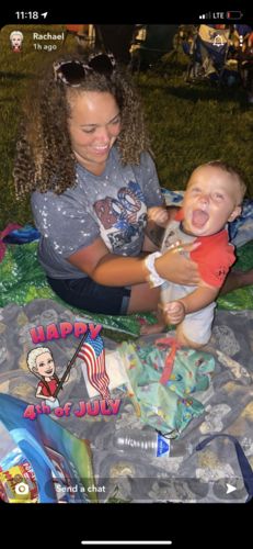 Customer photo review of Boom Boom Baby Shirt